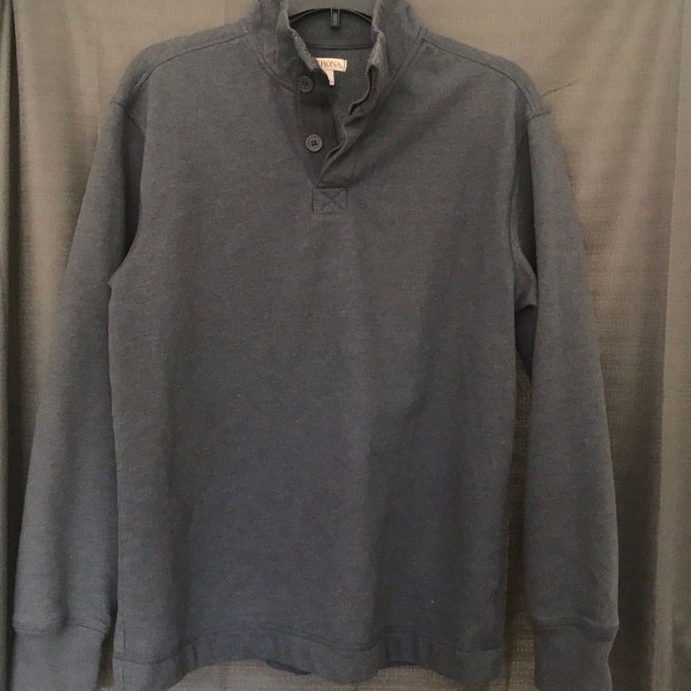 Merona mock collar quarter zip sweater
